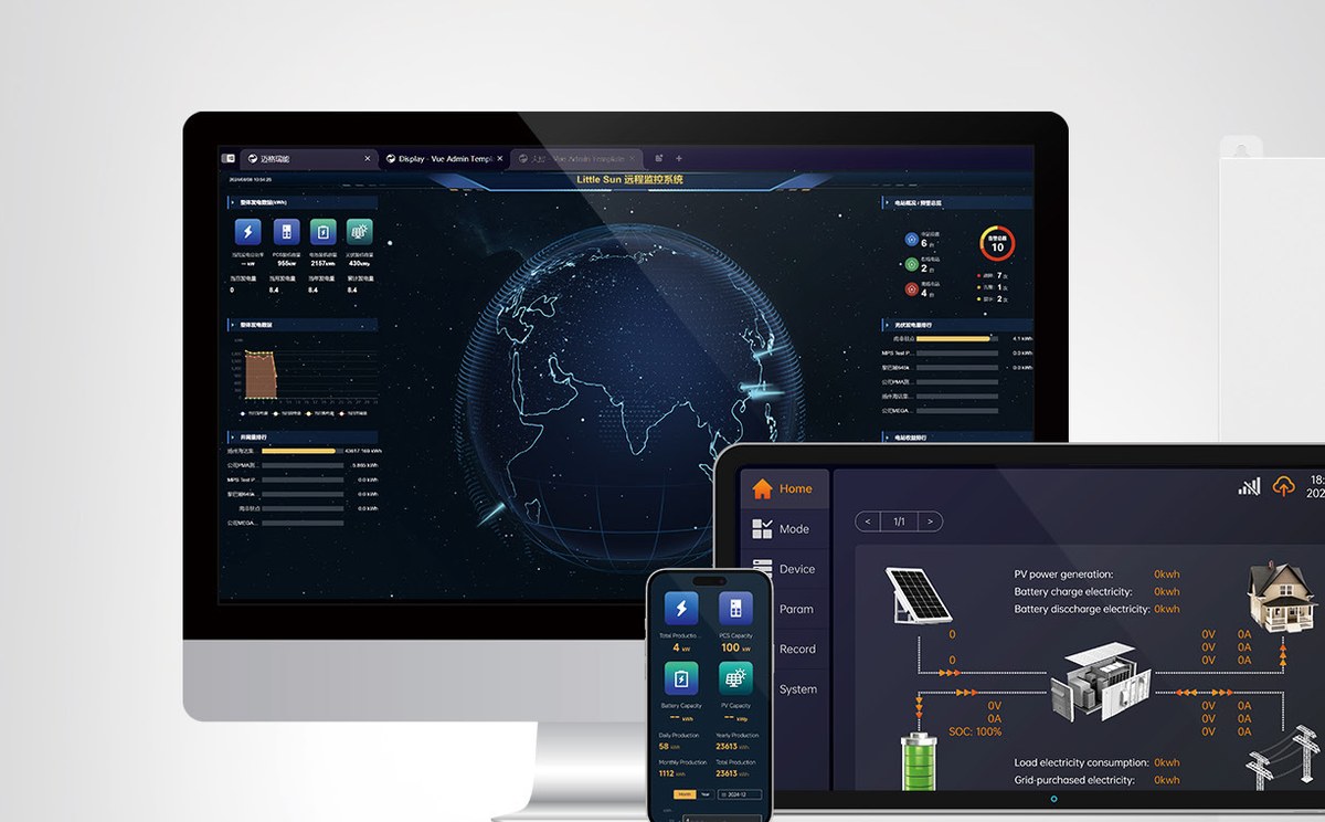 MPS microgrid EMS control platform solar storage diesel